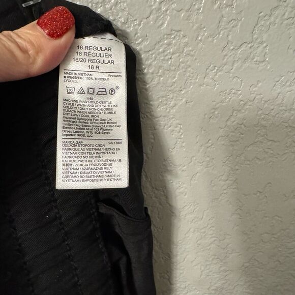 Gap Pull on Drawstring Dress Pants Size 16 NWT - Picture 5 of 6